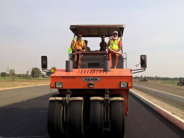 Agra-Lucknow Expressway Film Shoot, UP, India
