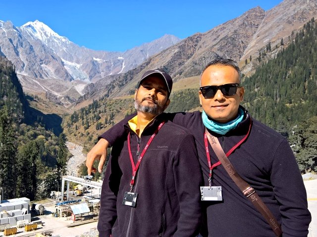 Atal Tunnel Film Shoot, Himachal Pradesh, India
